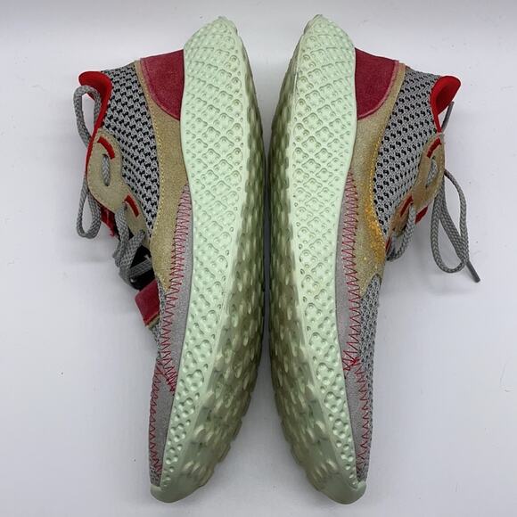 Steve Madden Run Mesh Lace-up Trainers Shoes in Grey Multi Size 8 - Picture 5 of 11